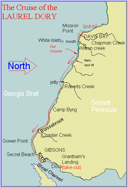 Chart of the Trip