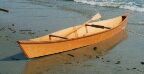 Yukon double-paddle canoe, 14-ft x 28-in